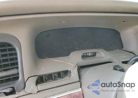 2001 Mercury Grand Marquis Ls z USA, uszkodzony, nr VIN 2MEFM75W31X646543